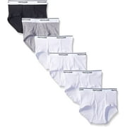 Fruit of the Loom Boys' Brief Pack of 6, Assorted, Medium